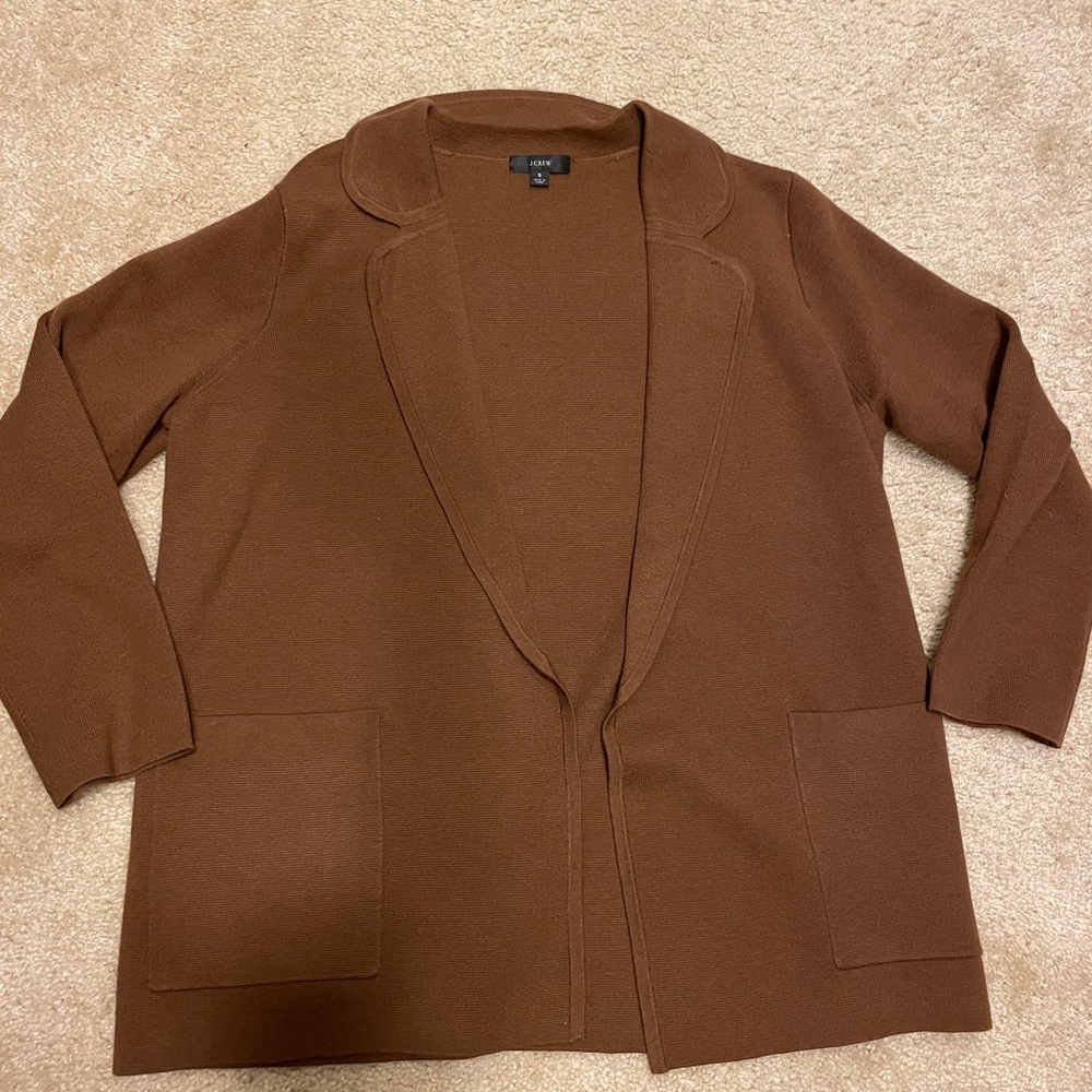 J Crew Eloise sweater blazer
